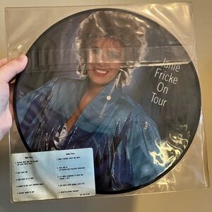 Vintage Janie Fricke On Tour Vinyl Record Album